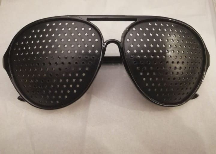 Ochelari corectare a vederii Pinhole