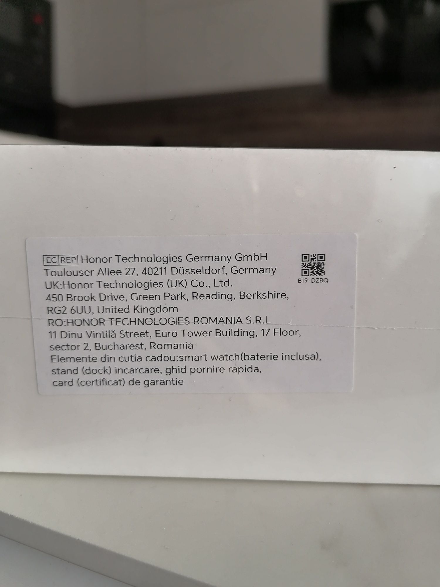 Смарт часовник HONOR WATCH 4 BLK TMA-B19