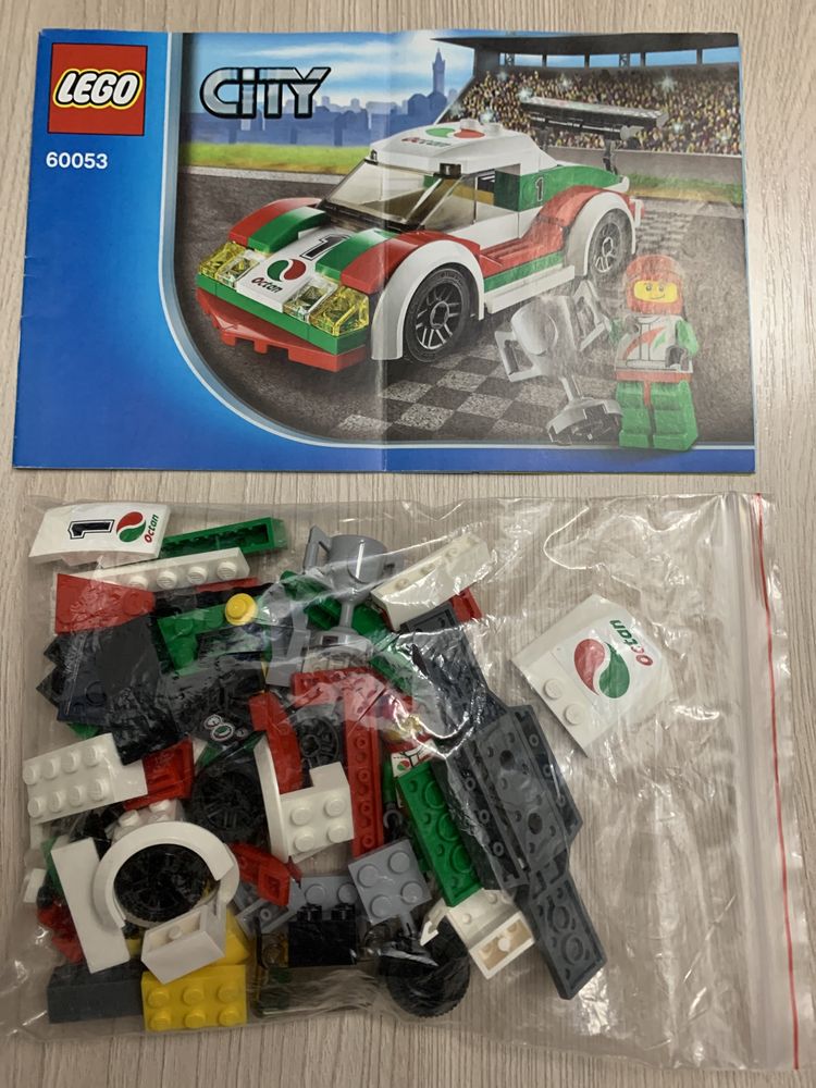 2 набора Lego City Монстртрак, Гоночная машина