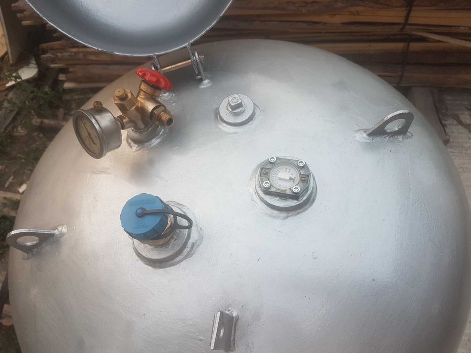 Газов резервоар цистерна 500 L Пропан Бутан LPG сгъстен въздух амоняк