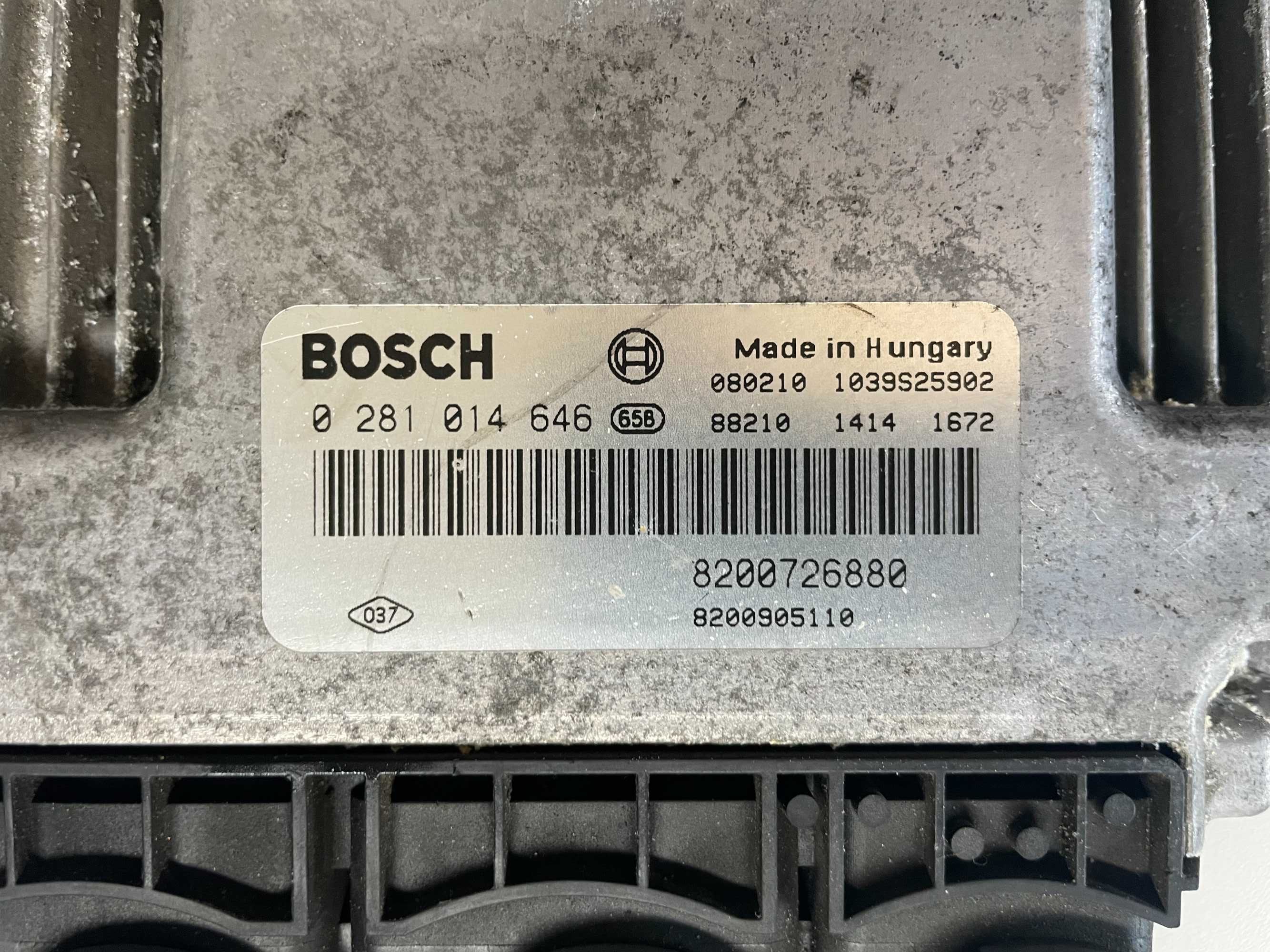 ECU Calculator motor Renault Laguna 2.0DCI 8200905110 0281014646
