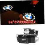 Set 2buc Proiector Lampa Lumini Usi Holograma Bmw Logo Clasic Led