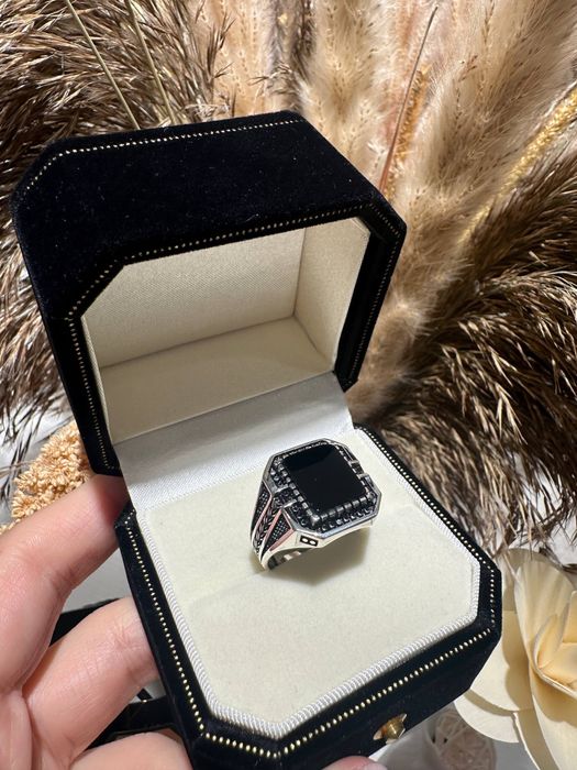 Мужской перстень серебро 925 Отличный вариант для подарка. Доставка.