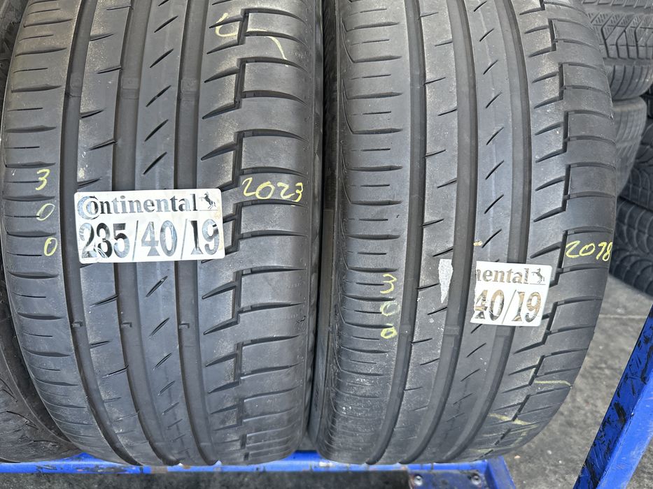235/40/19 continental 6