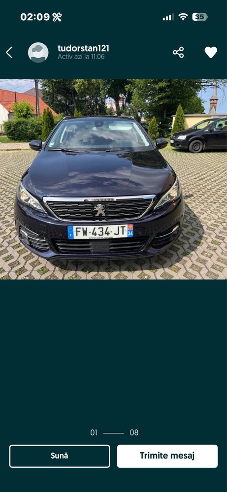 Audi a3 avariat partea dreapta