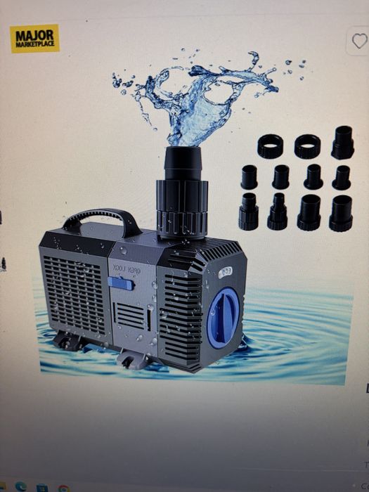 Pompa cu filtru pentru iaz