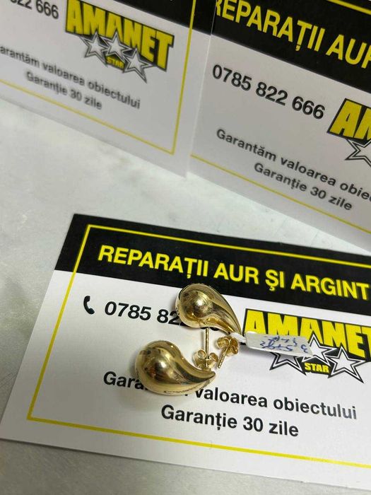 cercei aur 3.57gr 14k (m2) staramanet