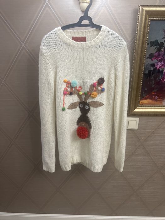 Свитера новогодние Next