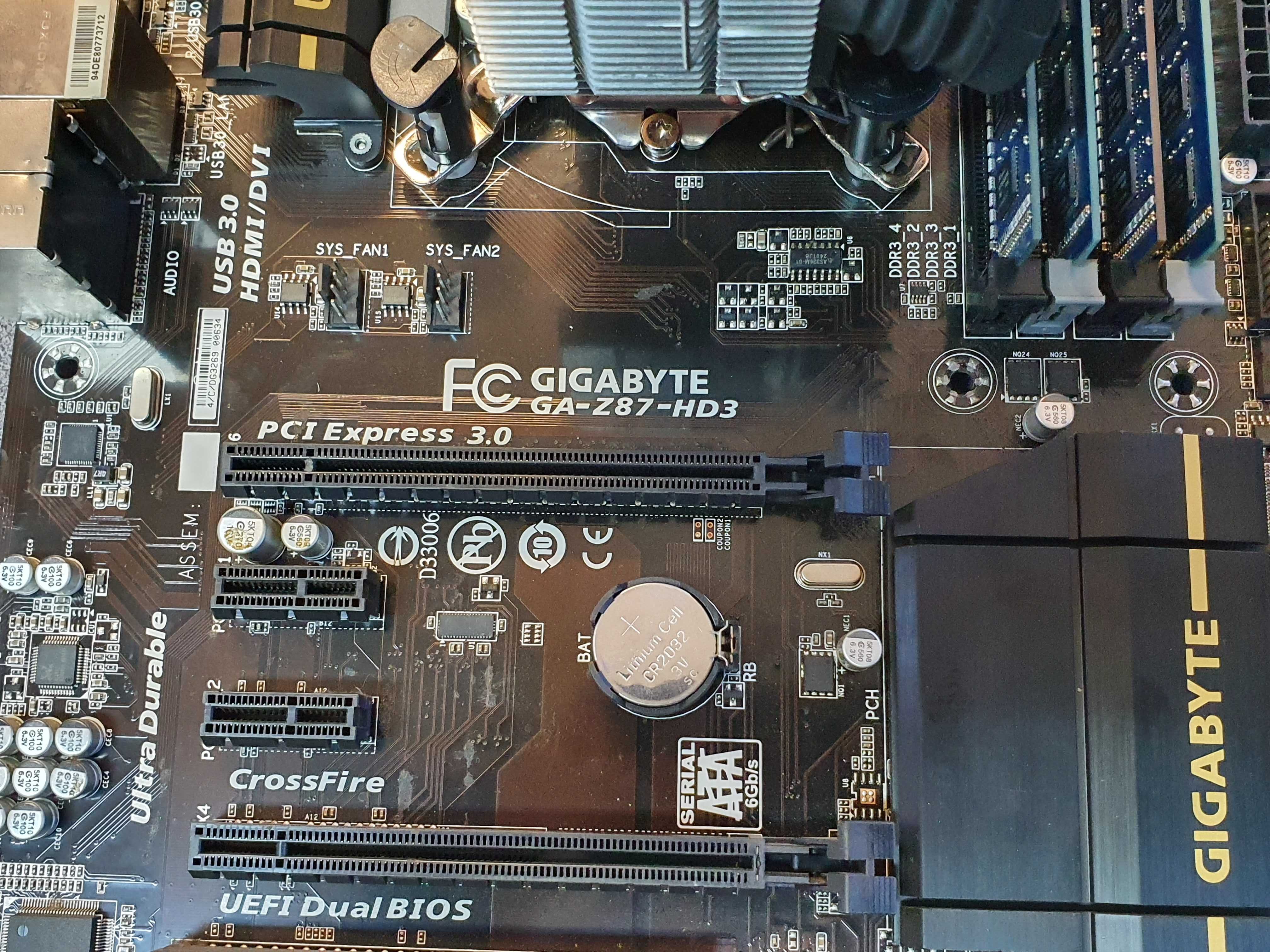 Kit placa de baza cu Intel Core i5-4570 si 16GB DDR3