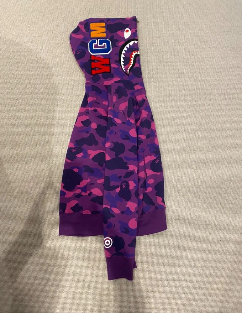 Hanorac Bape Shark Purple