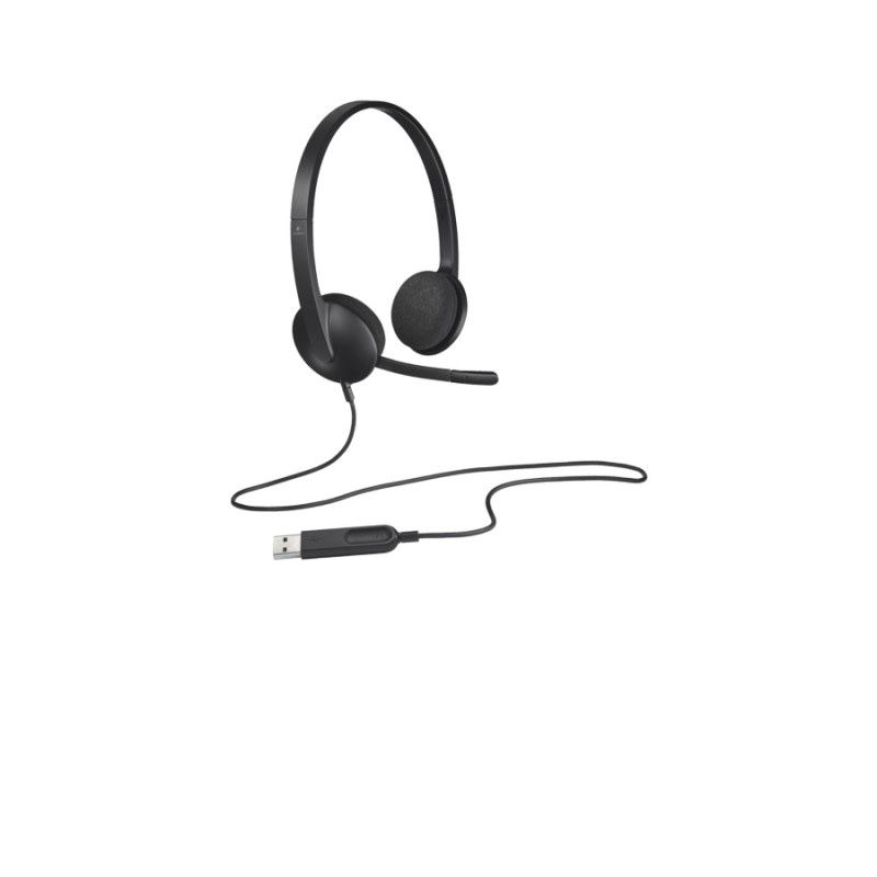 Logitech H340  цифровая  гарнитура для работы, учебы и общения!