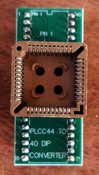 PLCC44 nasadka programmatorga