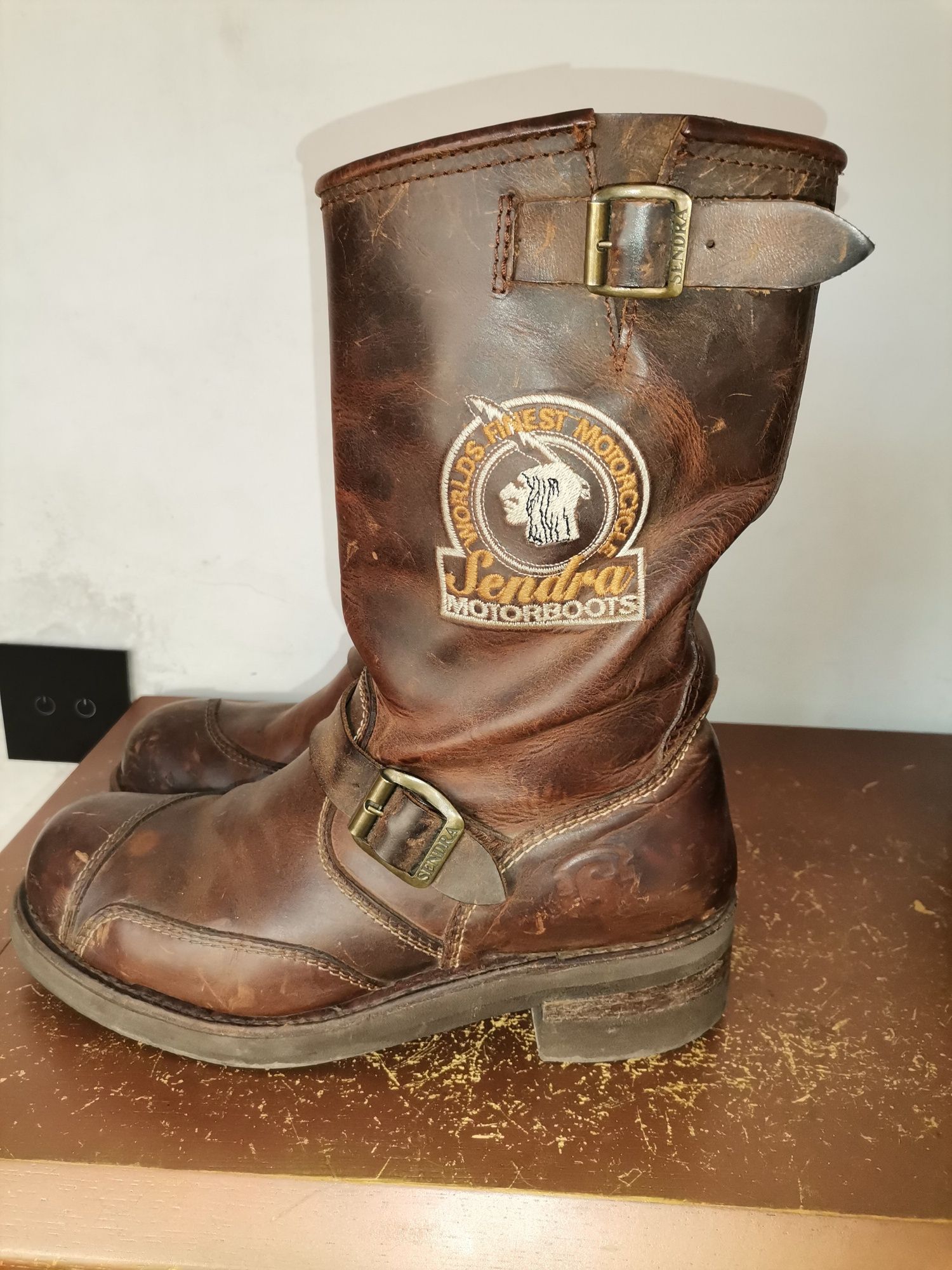 Cizme moto Sendra unisex marimea 40