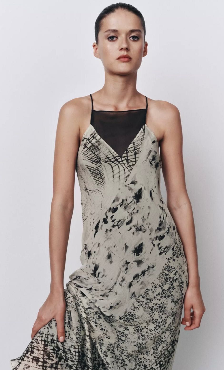 Чисто нова дълга рокля Zara