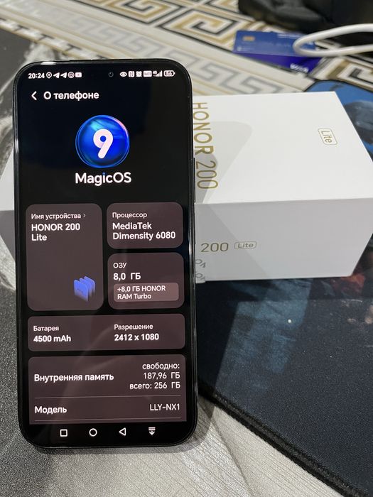 Honor 200 lite (8+8/256Gb)