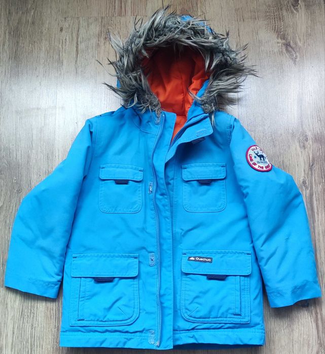 Зимно яке Quechua 104-112 за момче и дебела грейка 98-104
