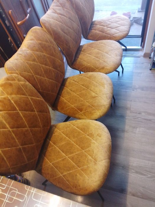 Scaune dining catifea