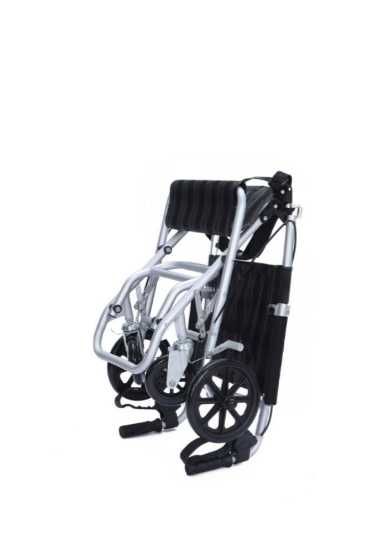 Scaun cu rotile din aluminiu, nou, desigilat dar nefolosit