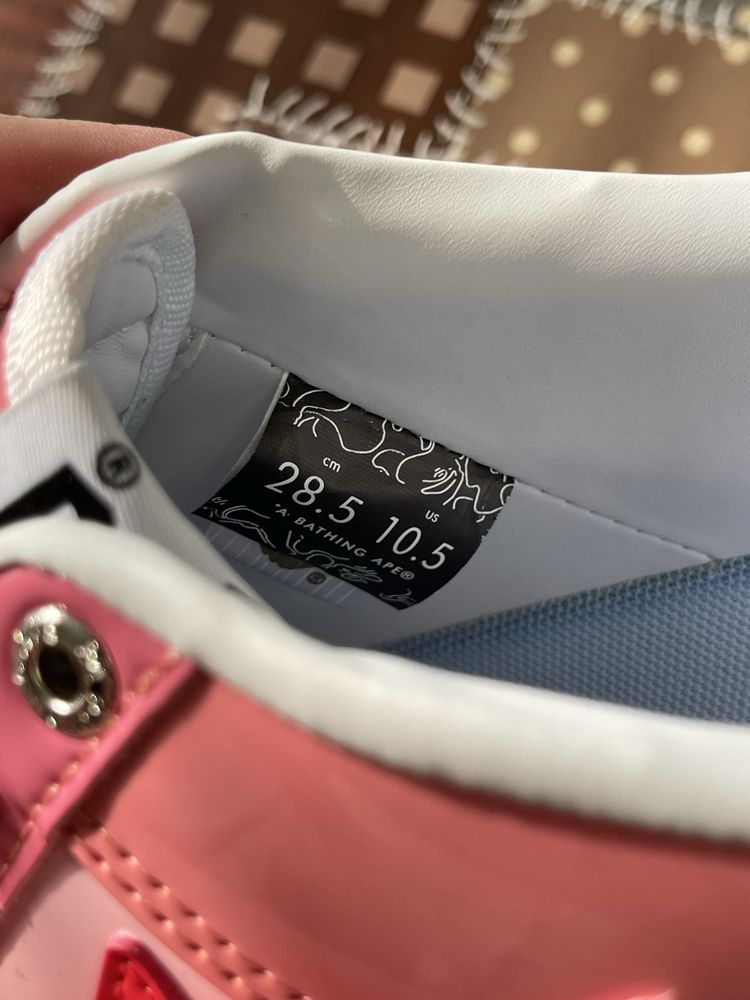Обувки Bape Sta Low - 44.5 - Camo Combo Pink