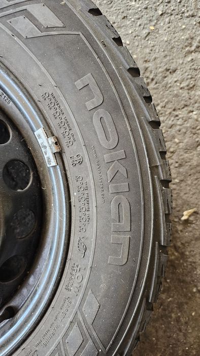 Jante tabla Ford Tranzit cu anvelope 215/65/16c iarna