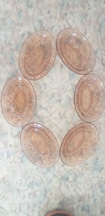 Салатница стеклянная советских времён