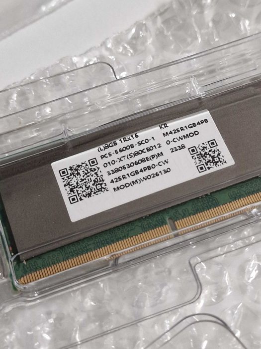 Memorie RAM DDR5 16GB Laptop SODIMM 2x 8GB 5600MT/s