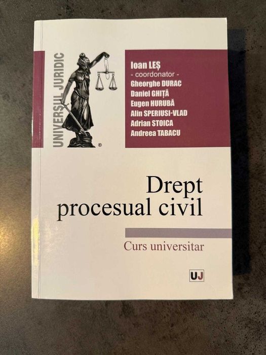 Drept procesual civil, Ioan Leș (coord.), 2021