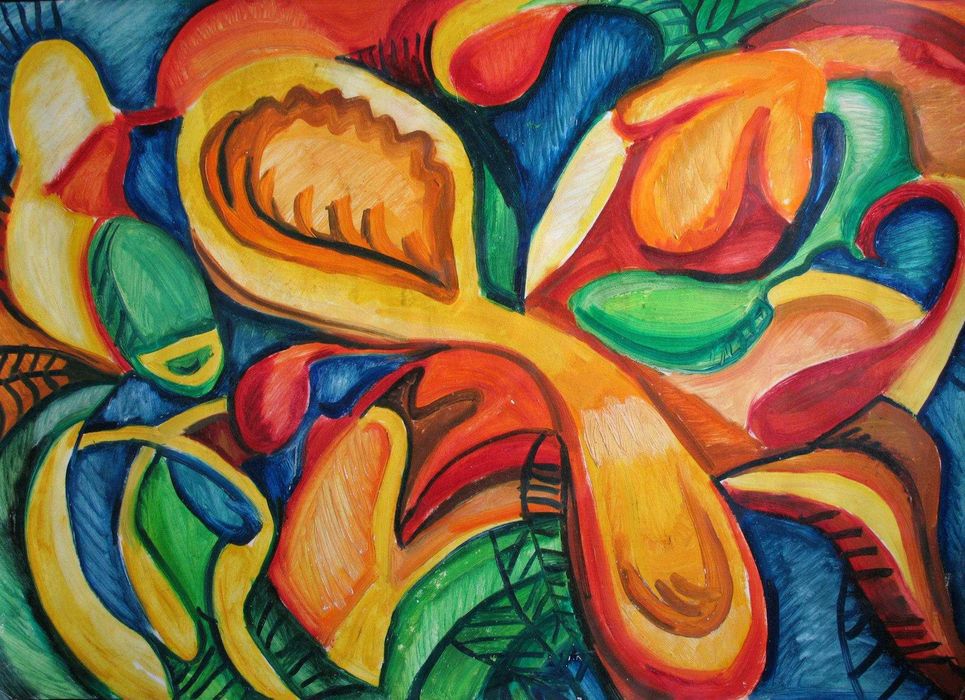 Продавам картини с маслени бои "Лято"