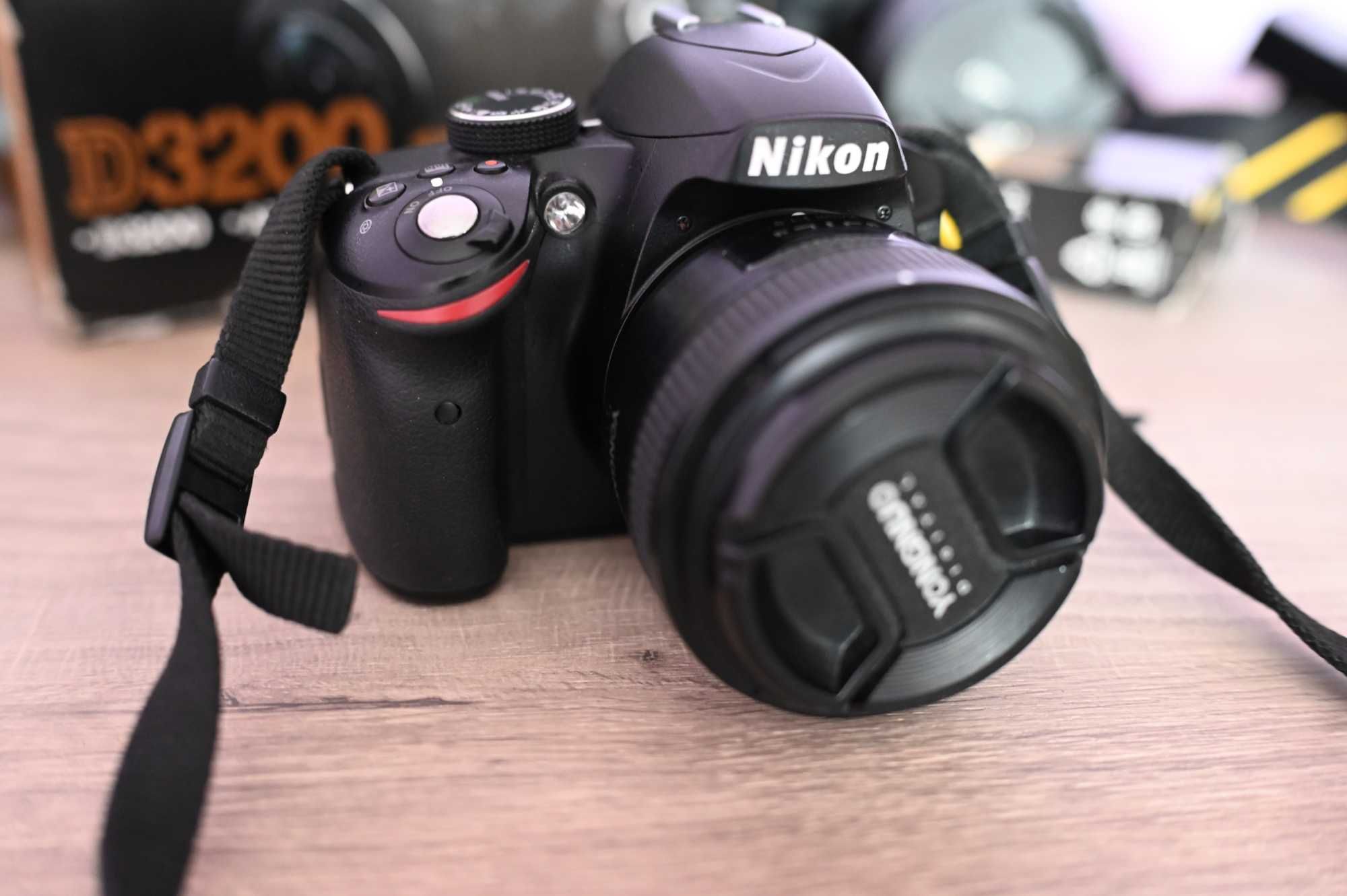 Nikon D3200 със обективи