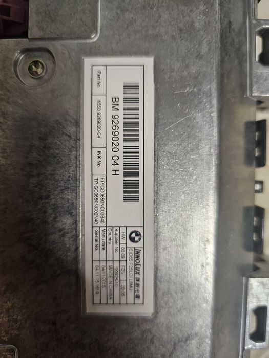 Navigatie bmw x3 nbt originala