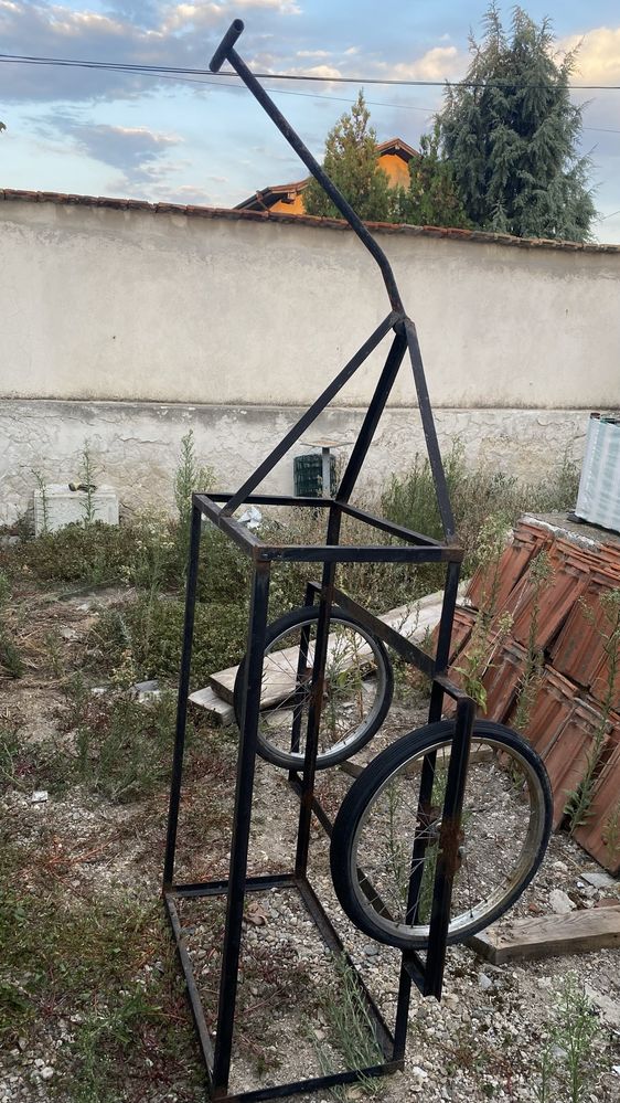 Ръчка градинска количка