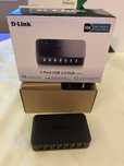 HUB USB CU 7 X usb 2.0, alimentare priza D-LINK DUB-H7