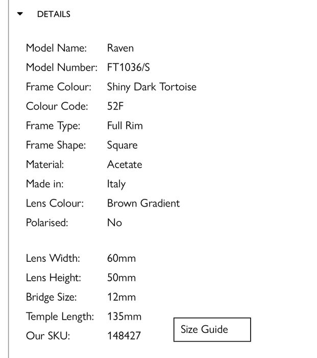 Слънчеви очила Tom Ford