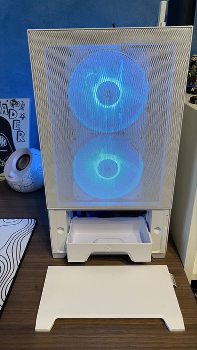 Carcasă Fractal Design Pop Mini Air albă – stare excelentă