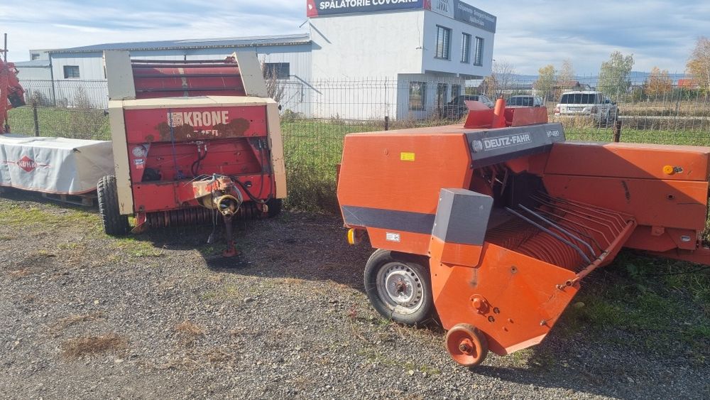 Krone 150 presa Deutz Fahr 490