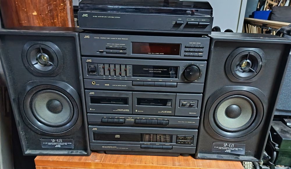 Combina Jvc boxe vintage