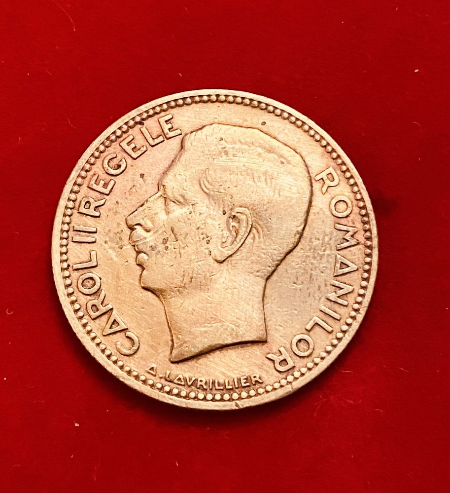 Moneda 20 Lei Carol II 1930