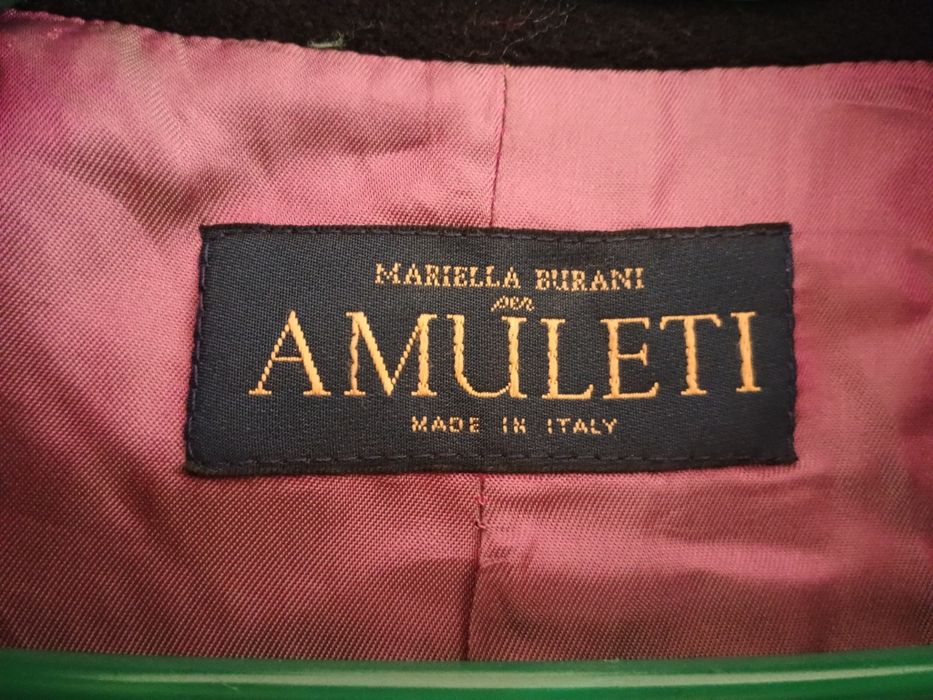 Дамско палто Amuleti Marella Burani 100 процента вълна