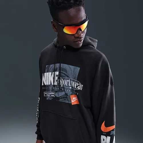 Худи Nike Oversized French Terry Pullover Hoodie! Новый с бирками!