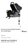 Изофикс база и столче Hauck