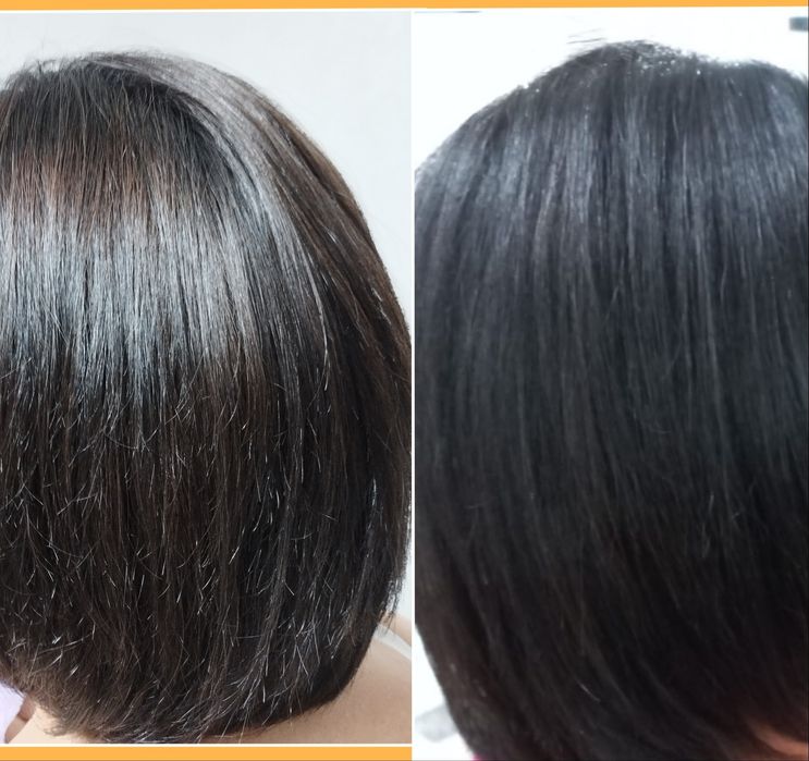 Окрашивание волос на дому