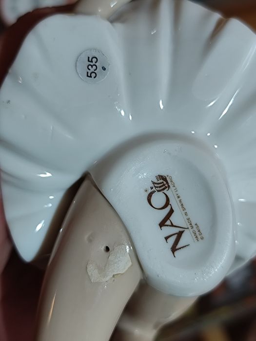 Красива испанска порцеланова фигура балерина