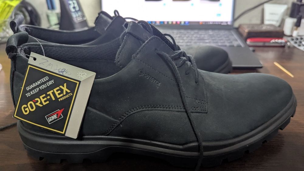 Туфли ECCO новые нубук