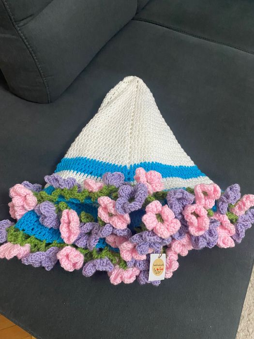Fata de masa/paturica bebelusi tip buchet de flori