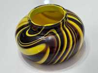 Vas vintage italian din murano Carlo Moretti 1970