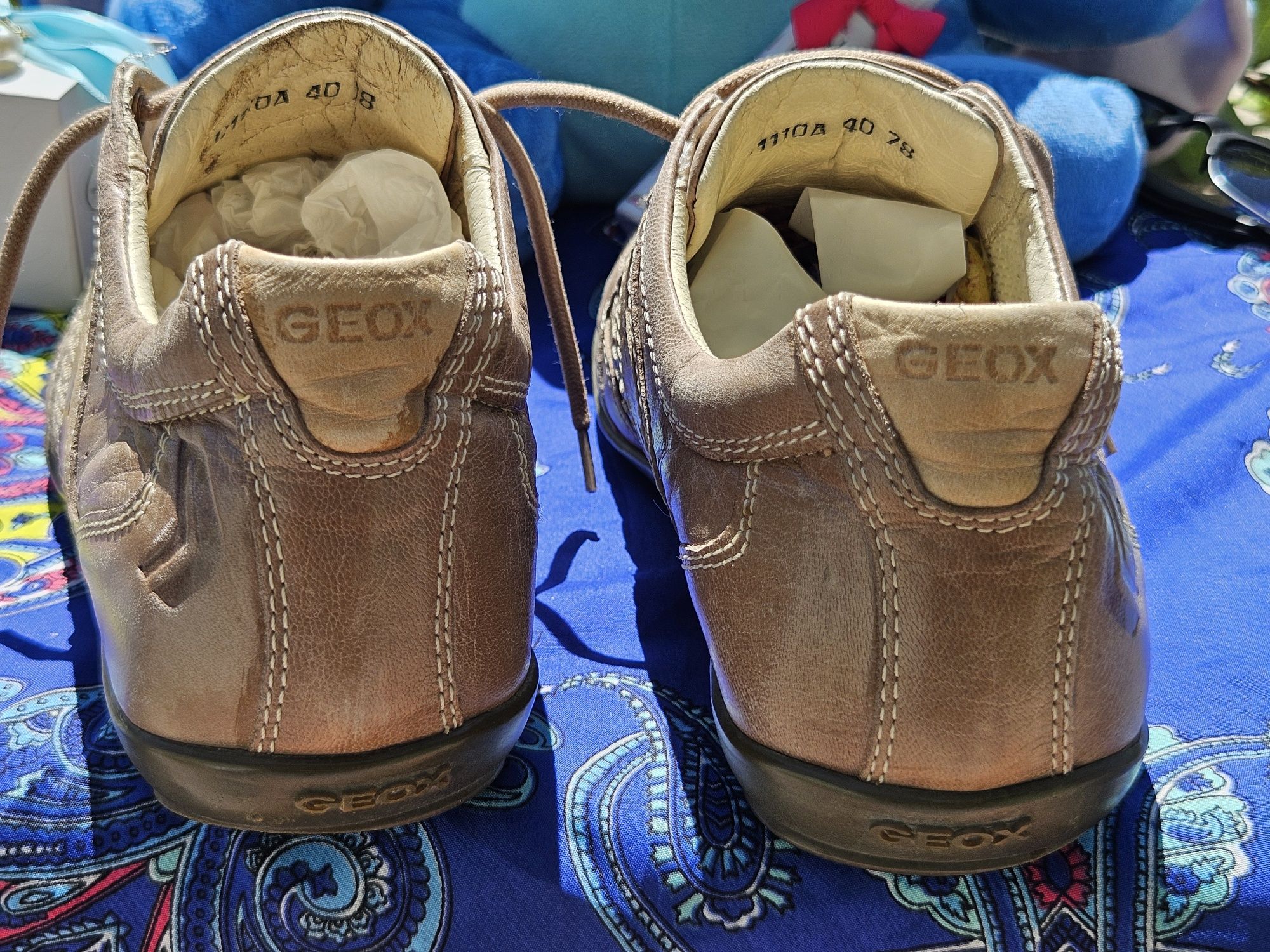 Geox кожени маратонки N40