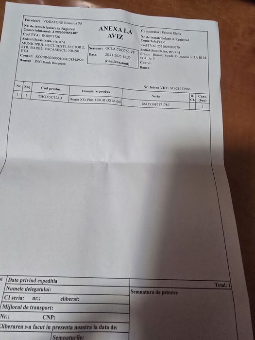 HONOR X5C PLUS 2025 nou in cutie sigilat