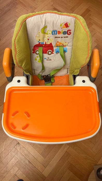 Детски Стол с Маса за Хранене MEGA, ниво 55-83см през 6 см.,наклон-3ст