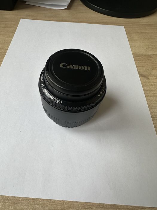 Объектив Canon EF 50mm 1.8 ii.
