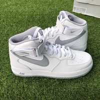Nike Air Force 1 Mid ‘07 ‘White Wolf Grey’-41,43,44.5